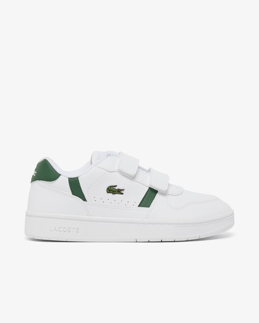 White & Dark Green