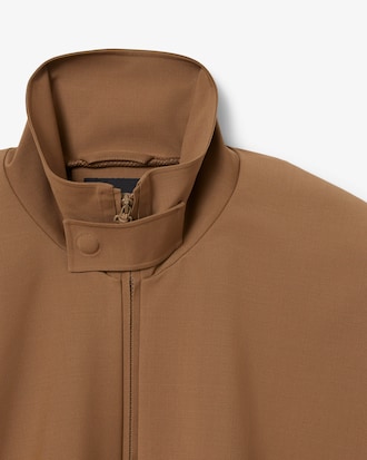 Casaco de Treino em Mistura de Lã Runway