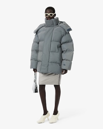 Saia L&aacute;pis Acolchoada Runway