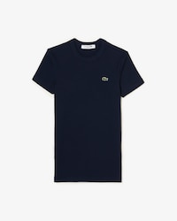 Remera De Algod&oacute;n Acanalada Al Cuerpo