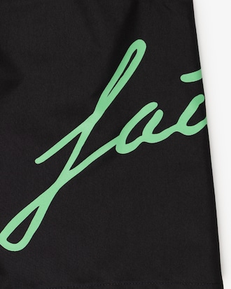 Shorts de Ba&ntilde;o Monocromo Largos