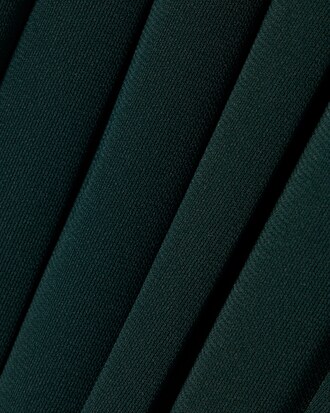 Long Asymmetric Pleated Jersey Skirt