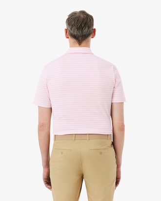 Polo Golf Modelagem reta Ultra Dry Listrada