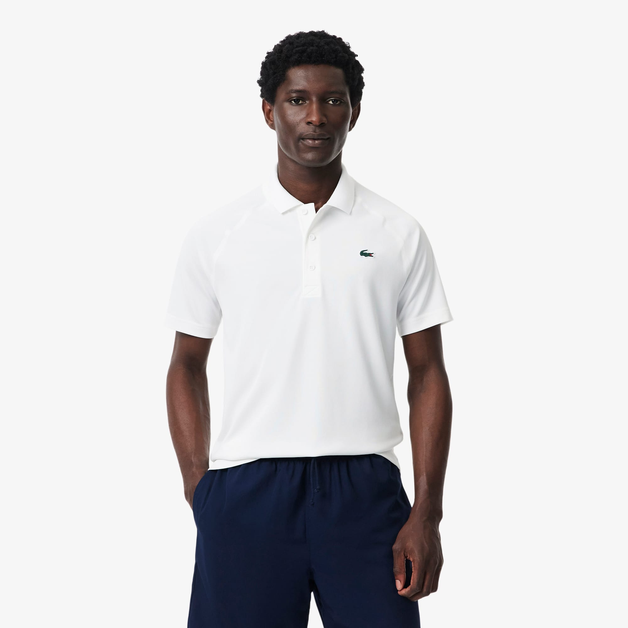 Camisa Polo Proteção Uv de Caimento Regular - Moda Masculina