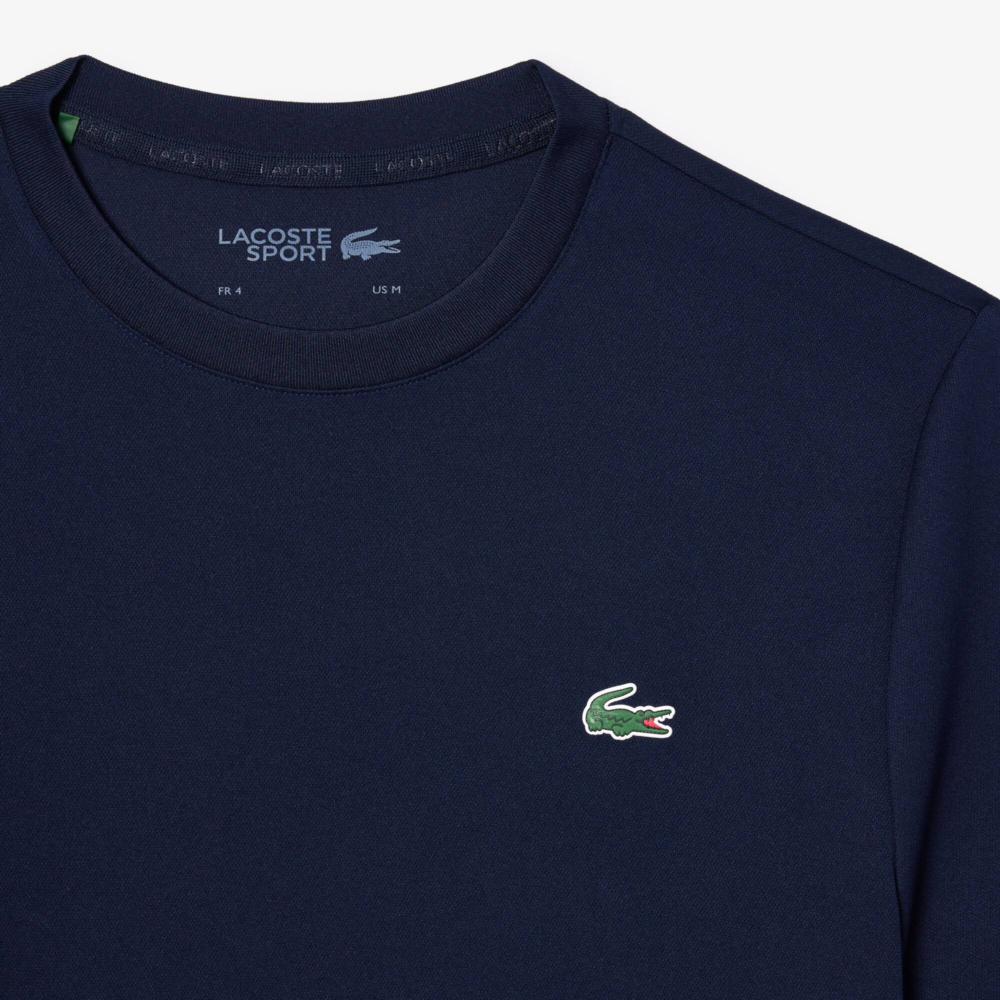 Camiseta Básica Masculina Lacoste SPORT em Piquet Respirável