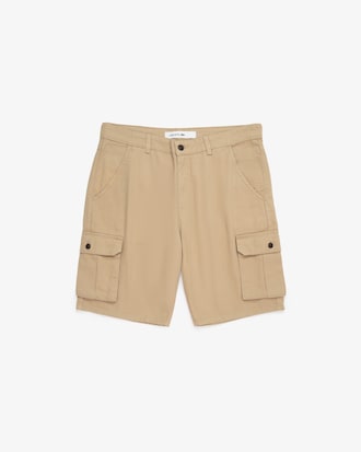 Bermuda masculina cargo em sarja
