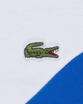 Moletom Masculino com Z&iacute;per e Fita de Assinatura na Lateral