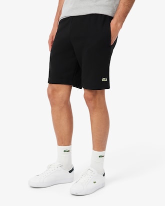 Bermuda em Velo de L&atilde; com Bolsos