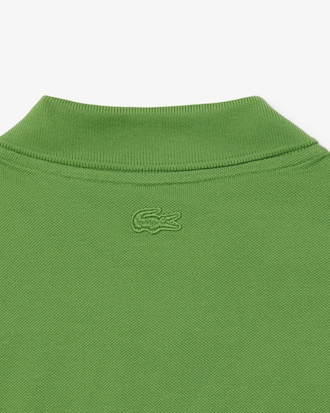 Classic Fit Embroidery Detail Petit Piqu&eacute; Polo Shirt