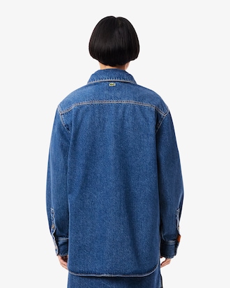 Sobrecamisa De Denim Oversized