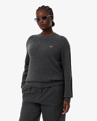 Su&eacute;ter de L&atilde; Cardada de Malha 3D