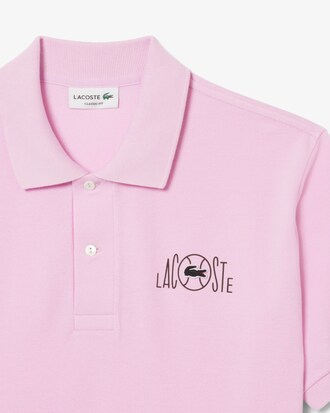 Polo Classic Fit com Gr&aacute;fico de Branding