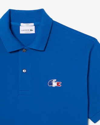 Camisa Polo Original L.12.12 Classic Fit Edi&ccedil;&atilde;o CopaFran&ccedil;a