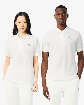 Polo Cl&aacute;ssico Fit com Estampa Assinatura L.12.12