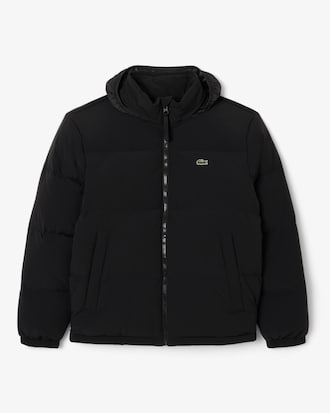 Jaqueta Puffer com Capuz Repelente &agrave; &Aacute;gua