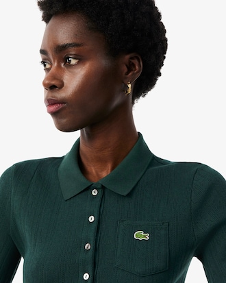 Camisa Polo de Malha Piquet com Modelagem Slim Fit