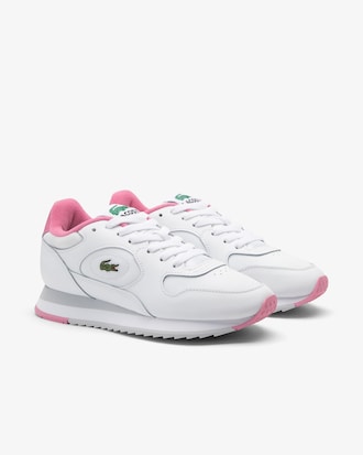 T&ecirc;nis Feminino Linetrack de Couro