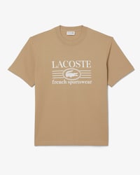 Camiseta de Algodão com Estampa Ajuste Clássico