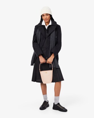 Bolsa Pequena Bucket Tennis Bliss de Couro
