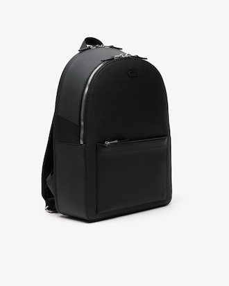 Mochila De Cuero Piqué Chantaco