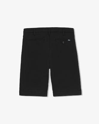 Shorts De Gabardina Elastizada