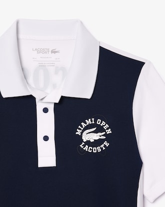 Polo Tenis Miami Open Edition Uv50 Sport Ultra Dry 