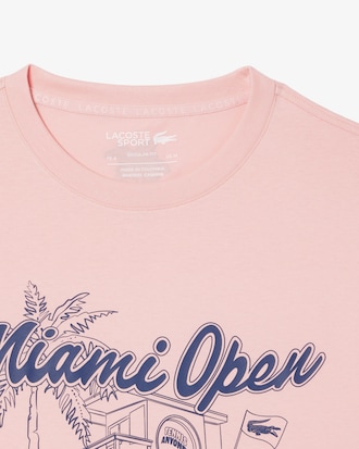 Remera Deportiva De Tenis Miami Open Edition Uv50 Ultra Dry
