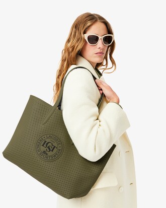 Bolsa Tote Revers&iacute;vel Perfurada Anna