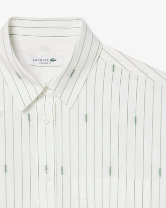 Camisa Jacquard Listrada Oversized