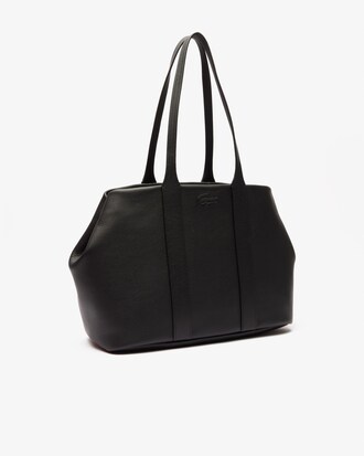 Bolsa Tote Grande City Court em Couro Texturizado