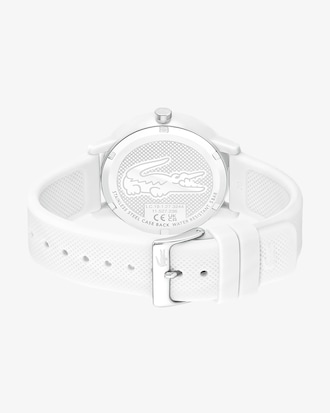 Reloj De Hombre Lacoste 12.12 - Con Correa De Silicona Blanca