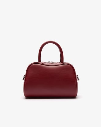 Bandolera Mini Lora De Cuero 