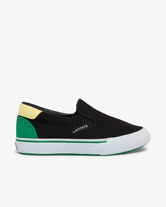 T&ecirc;nis slip-on infantil Jump Serve em lona