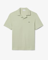 Polo Classic Fit em Algod&atilde;o e Linho