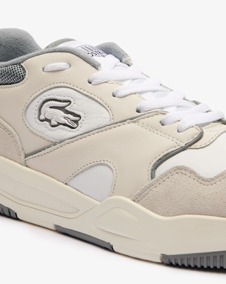 Zapatillas De Hombre De Cuero Lineshot Con Logo