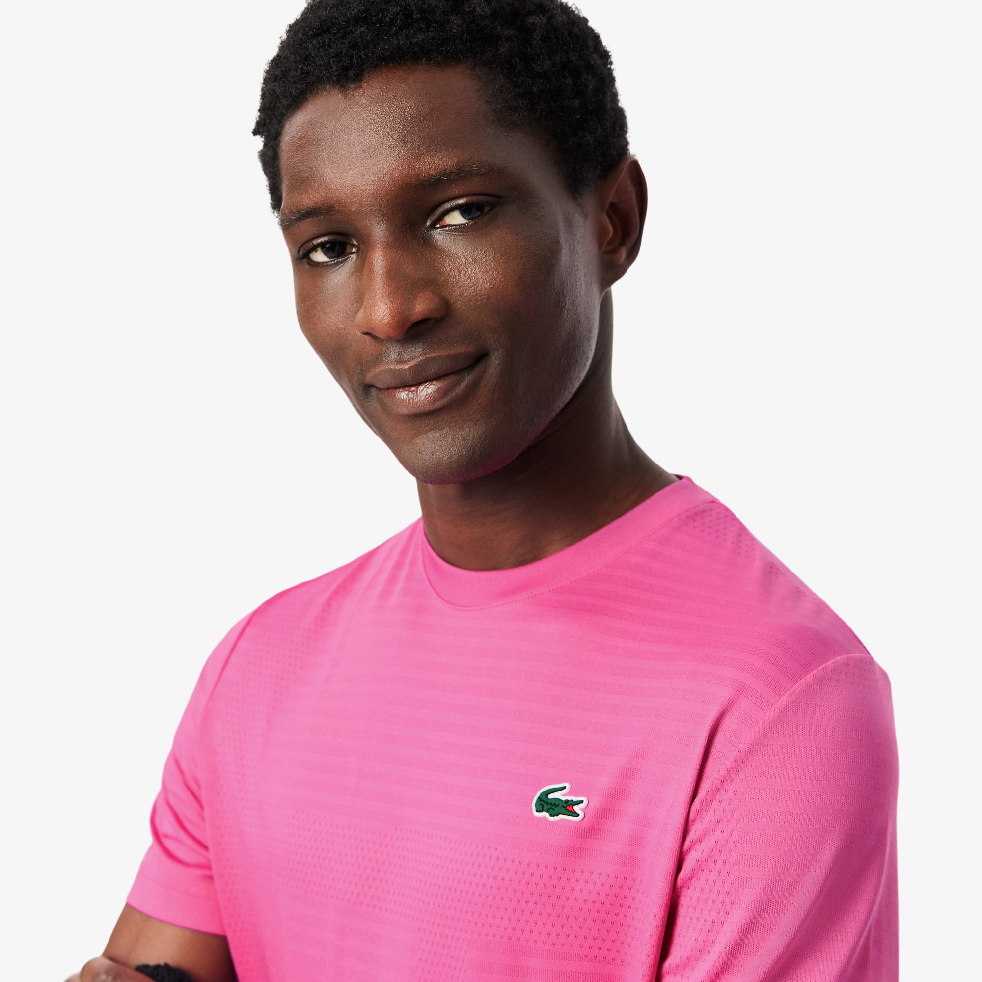 Camiseta de Tênis Ultra Dry Stretch Jacquard - Camisetas