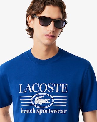 Polo De Algodón De Fit Clásico Con Estampado