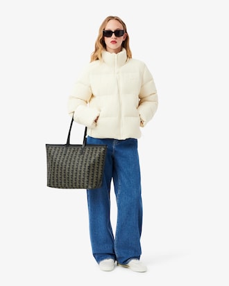 Tote Bag Graneada Zely Con Sobre