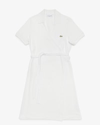 Vestido Polo Mini-Piqu&eacute; Cruzado