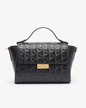 Bolsa Tiracolo Maheki em Couro Embossed