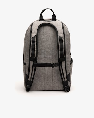 Mochila masculina Lacoste Neocroc com estampa contrastante