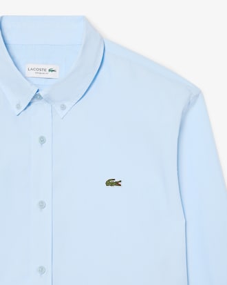 Camisa Modelagem reta em Popeline Stretch
