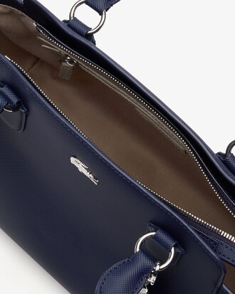 Bolsa tote feminina Daily Classic em lona de piqué revestido