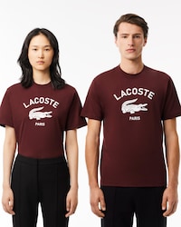 Camiseta em Algod&atilde;o com Estampa Assinada