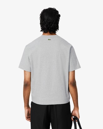 Camiseta de Algodão com Estampa