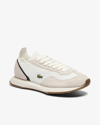 Tênis feminino Match Break em tecido e camurça