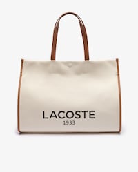 Bolsa Tote Grande em Lona Heritage