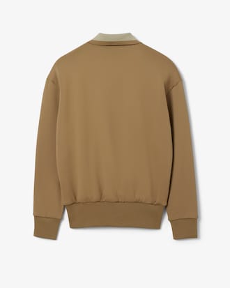 Camisola com Colarinho Polo e Emblema