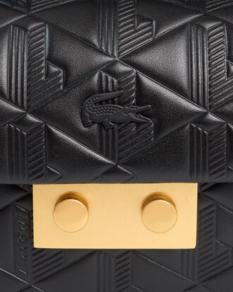 Mini Maheki Embossed Leather Shoulder Bag