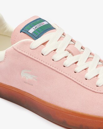 Zapatillas De Mujer Baseshot De Cuero